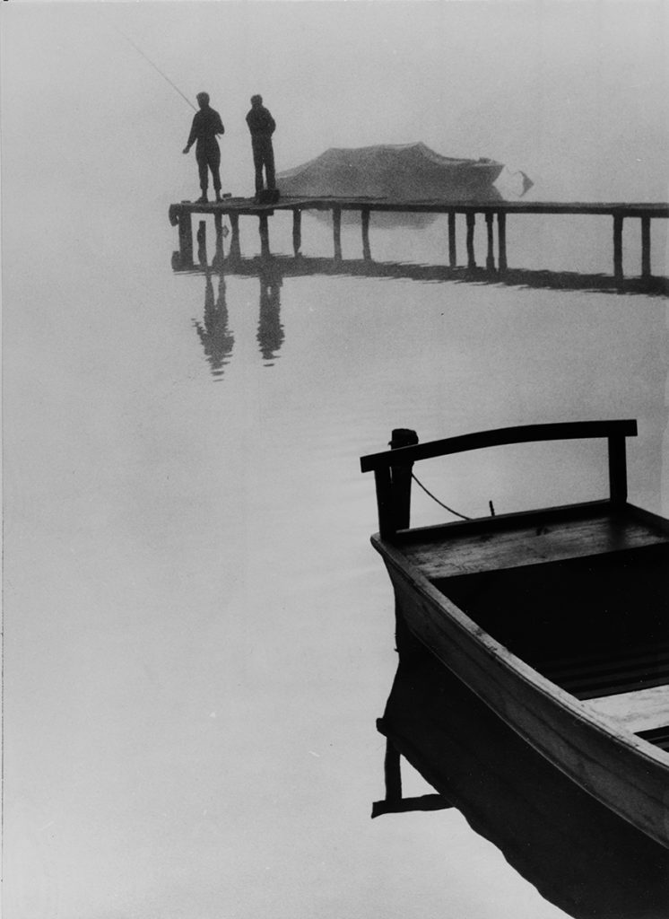 Angler am See – Brandenburg, DDR (1970er Jahre)