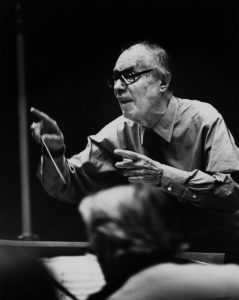 Karl Böhm, österreichischer Dirigent, dirigierte einige Uraufführungen seines Freundes Richard Strauss in Dresden
