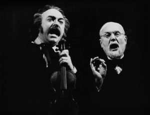 Staatsschauspiel Dresden Uraufführung, Oper für Schauspieler nach dem Roman von Bobrowski - Litauische Claviere 04.11.1976, Großes Haus, Schauspielhaus